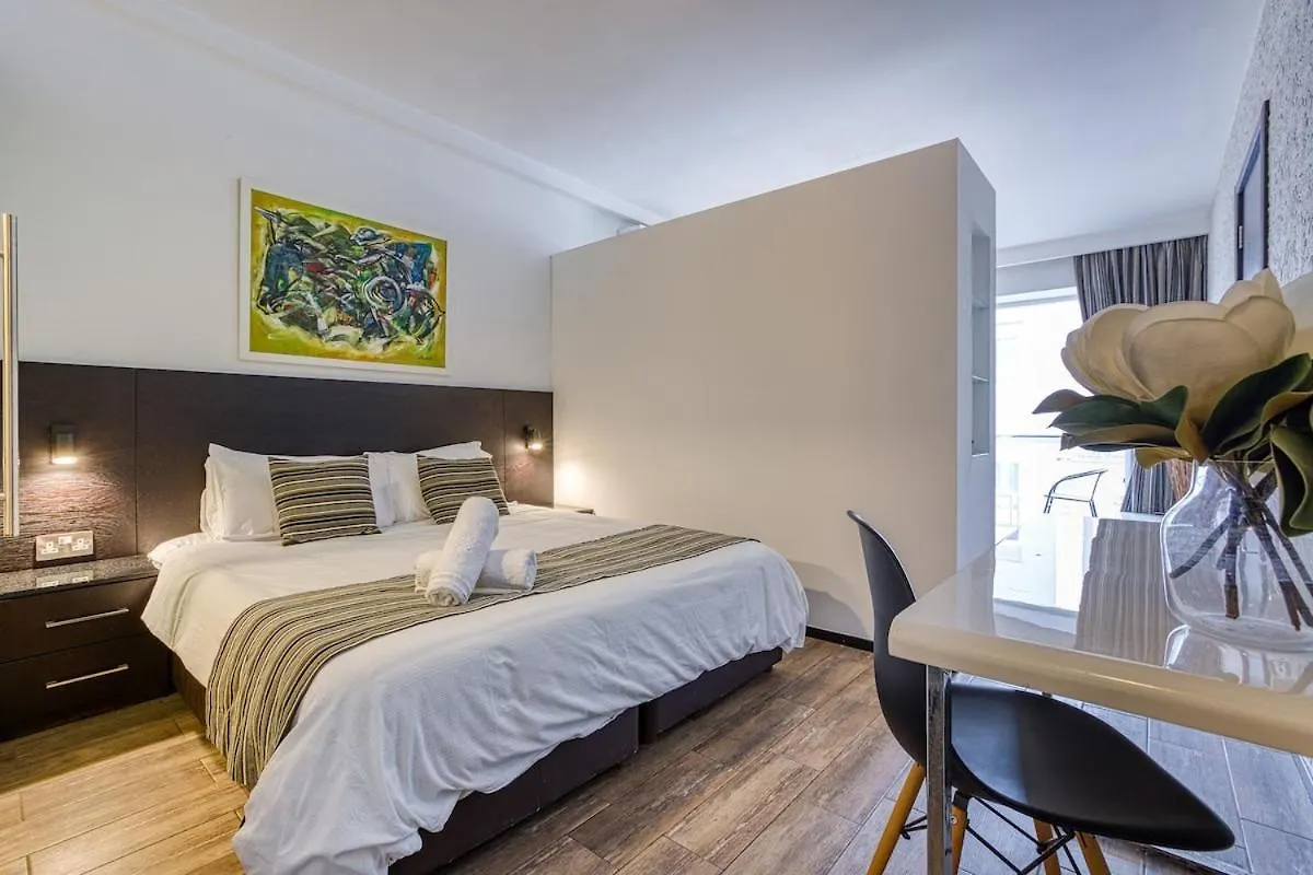 Stylish 1Bedroom Studio In The Heart Of St Julians 302 Saint Julian's Apartment
